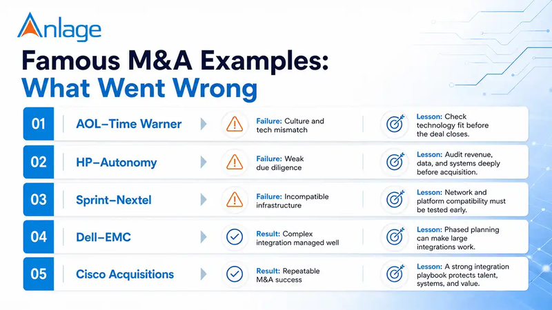 Famous M&A Examples What Went Wrong Feature img1